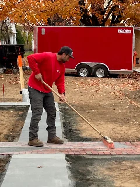 Joint Sand Reinstallation